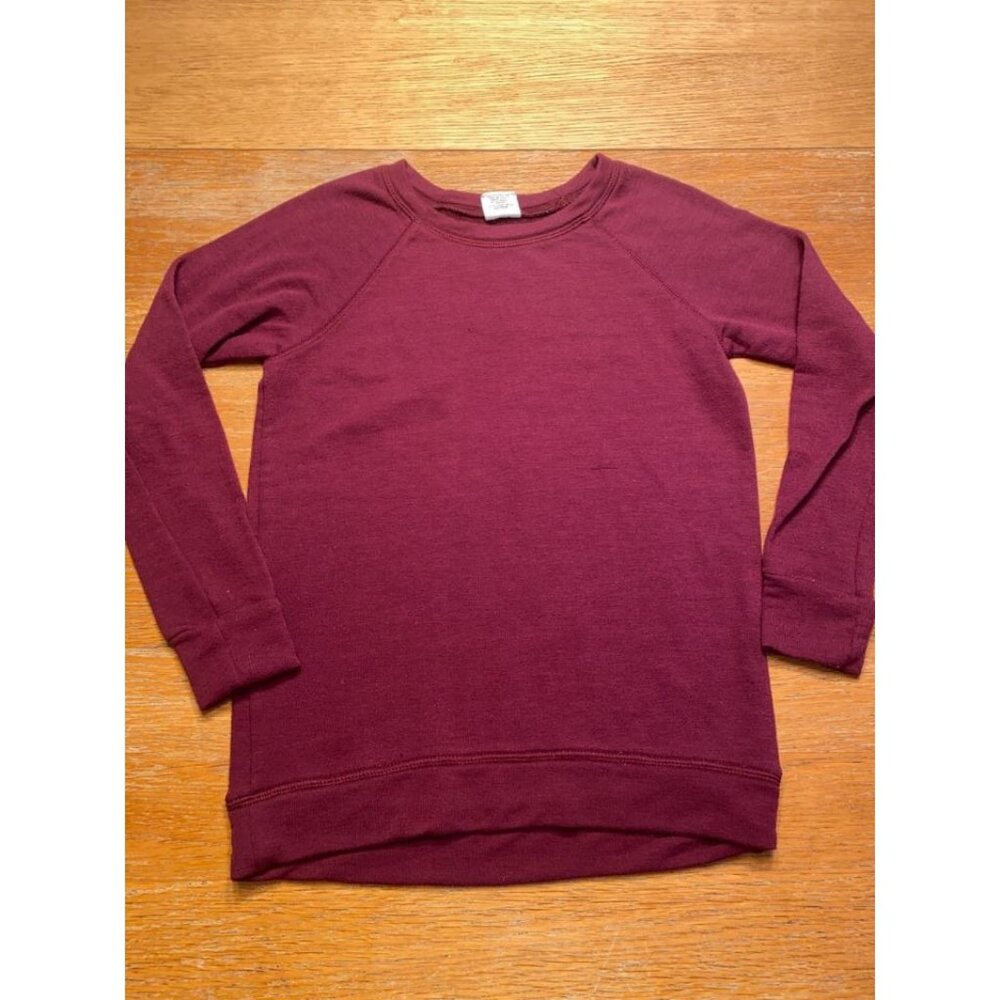 Full Tilt Essentials Maroon Crewneck-M